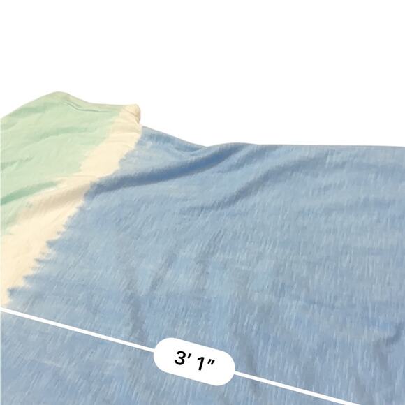 Talbots CAP SLEEVE DRESS - TIE-DYE T shirt dress size small - Picture 7 of 9